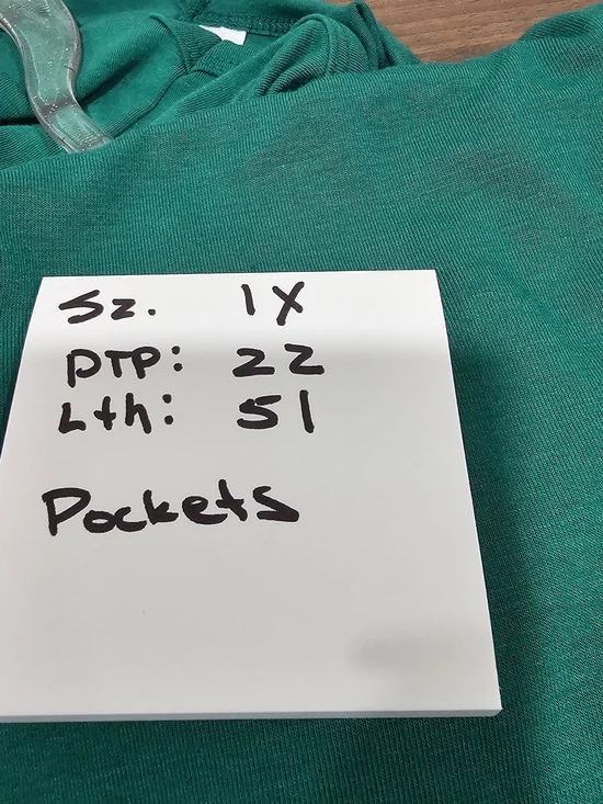 Zenana Premium Green Maxi Slip Dress 1X Minimalist Stretch Lounge Capsule - Picture 7 of 8